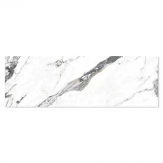 Marmor Vægflise <strong>Arabescato</strong>  Hvid Blank 33x100 cm